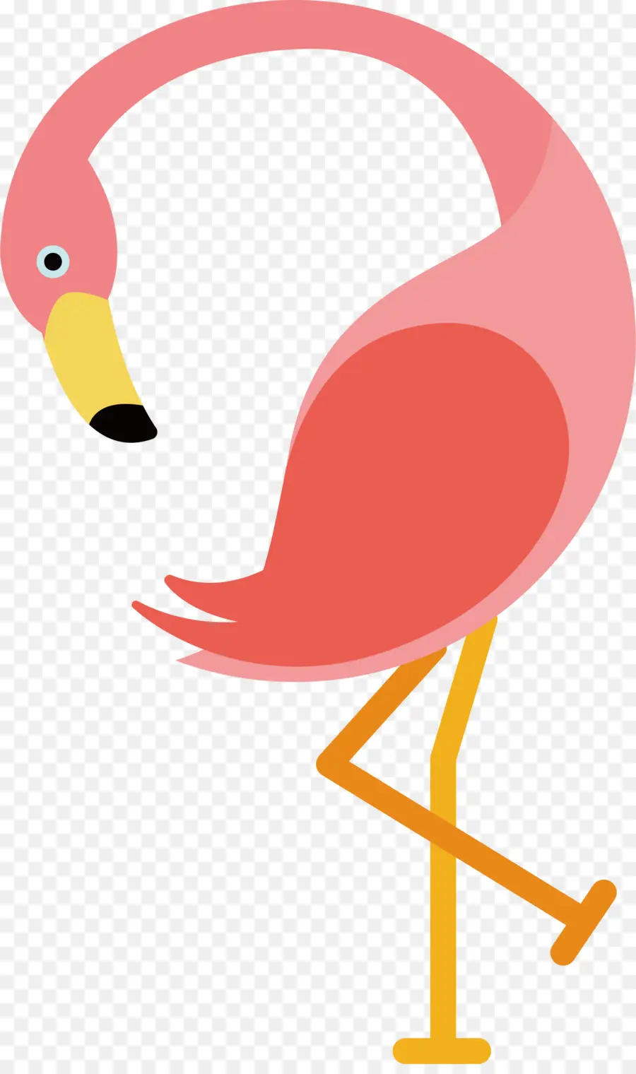 Flamingo，Postscript Encapsulé PNG