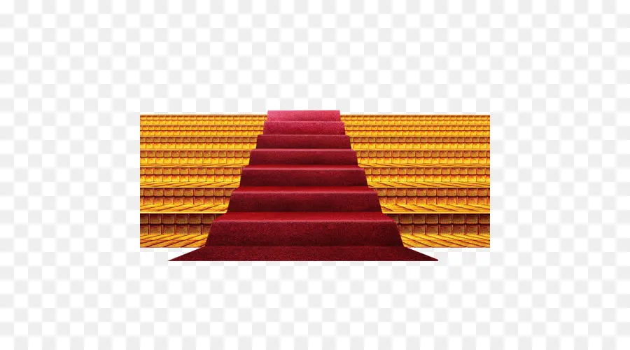 Escaliers De Tapis Rouge，Luxe PNG