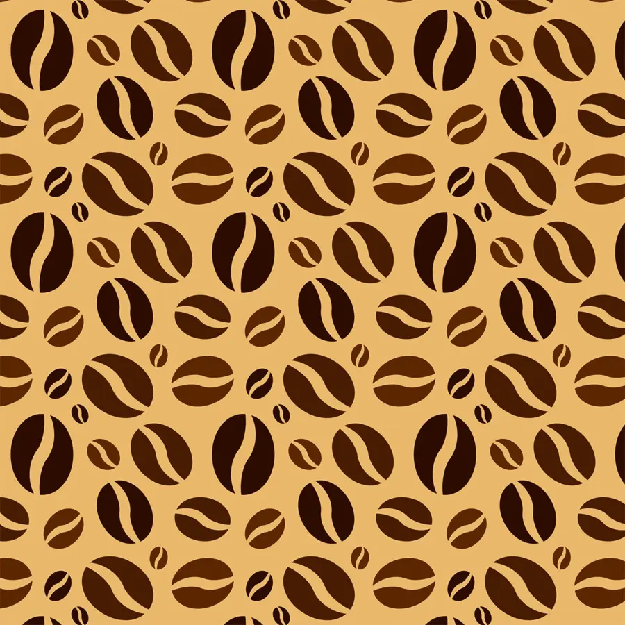 Café En Grains，Brun PNG