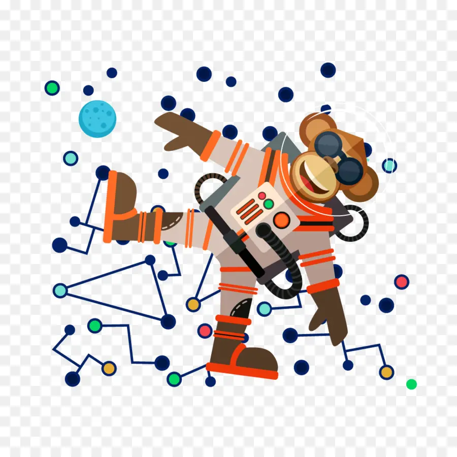 Singe Astronaute，Espace PNG