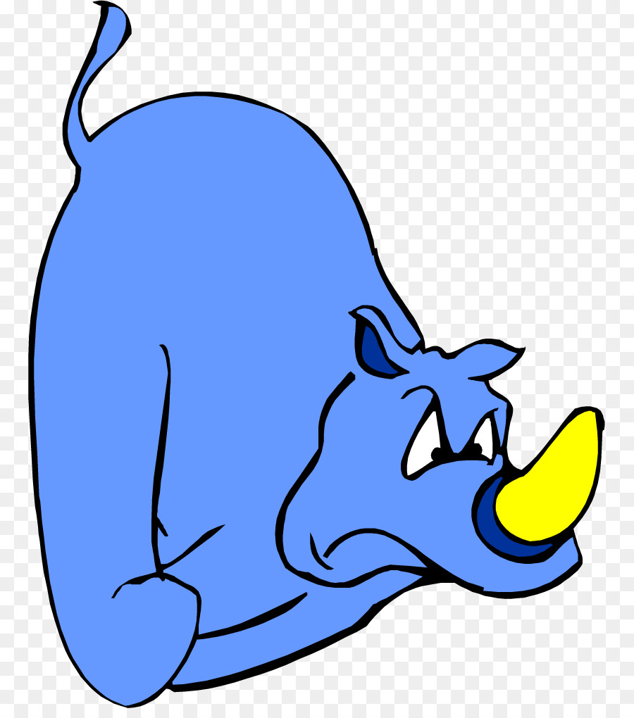 Rhinocéros，Dessin Animé PNG