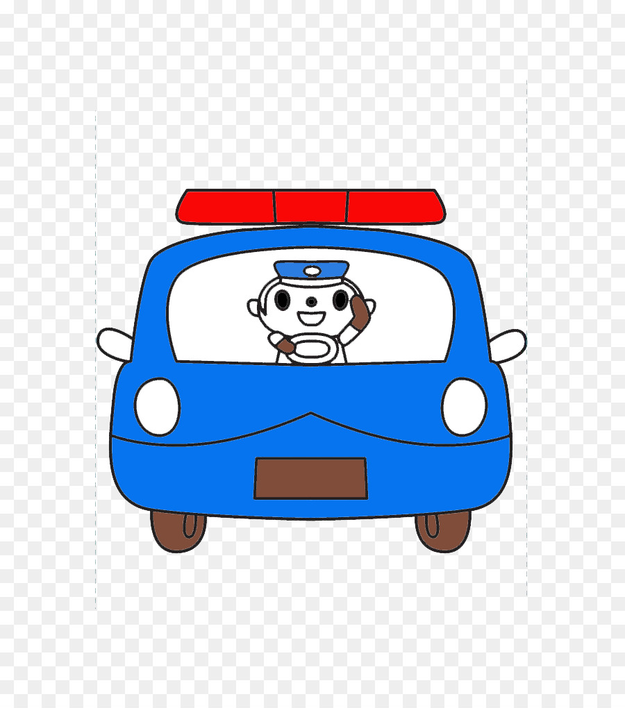 Voiture De Police，Dessin Animé PNG