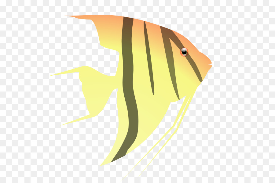 Poisson Jaune，Aquatique PNG