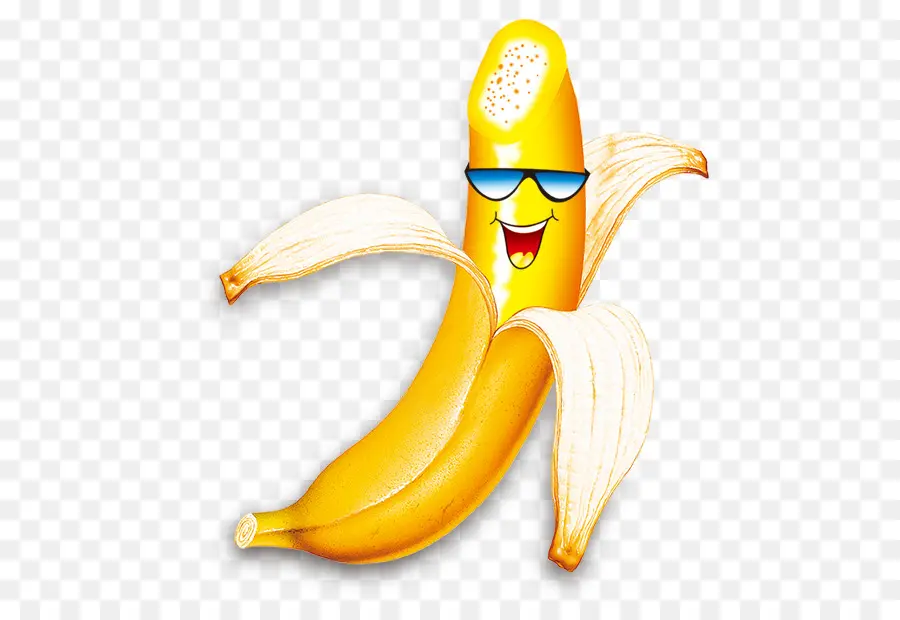 Banane，Dessin Animé PNG