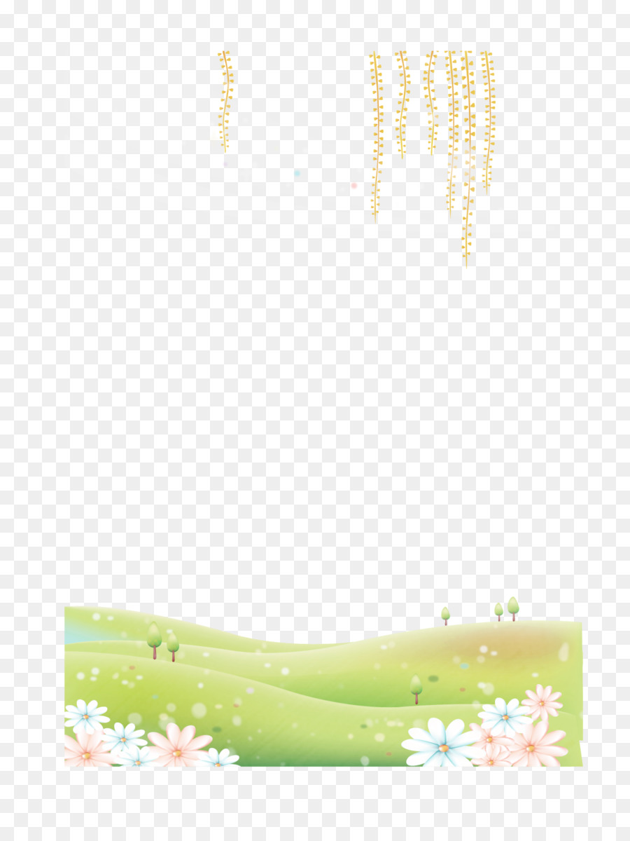 Paysage Floral，Fleurs PNG