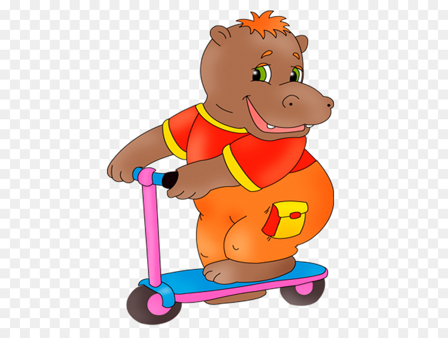 Hippopotame，Scooter PNG