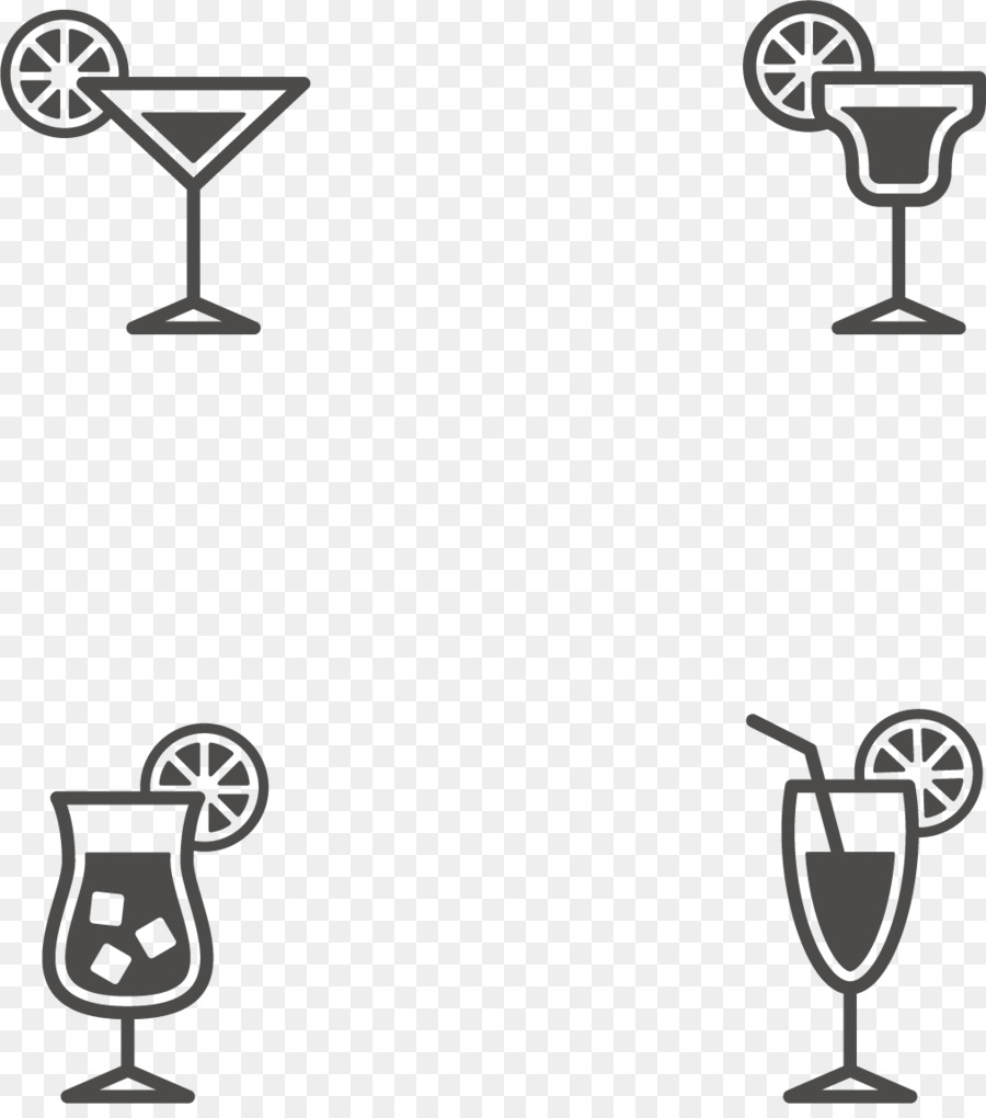 Cocktails，Lunettes PNG