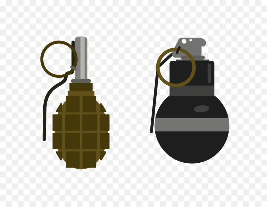 Deux Grenades，Militaire PNG