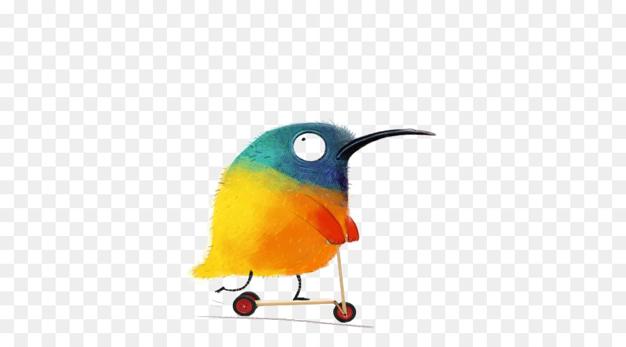 Oiseau，Scooter PNG