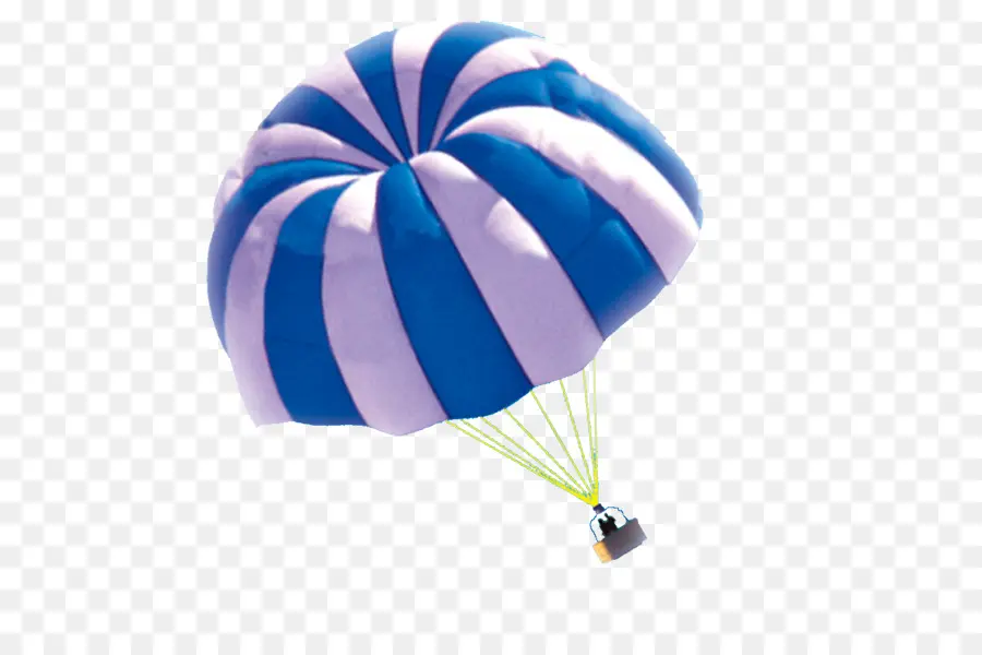 Parachute Bleu，Parachutisme PNG