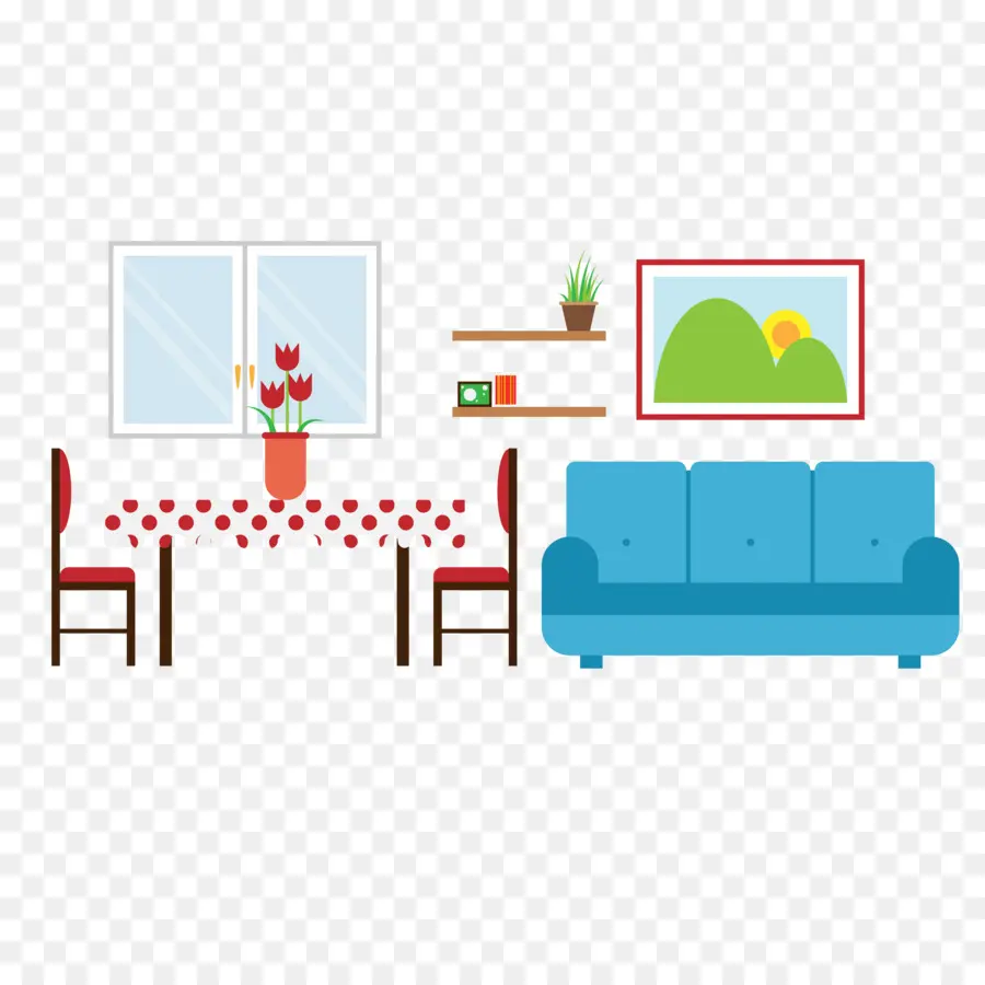 Table，Chambre PNG
