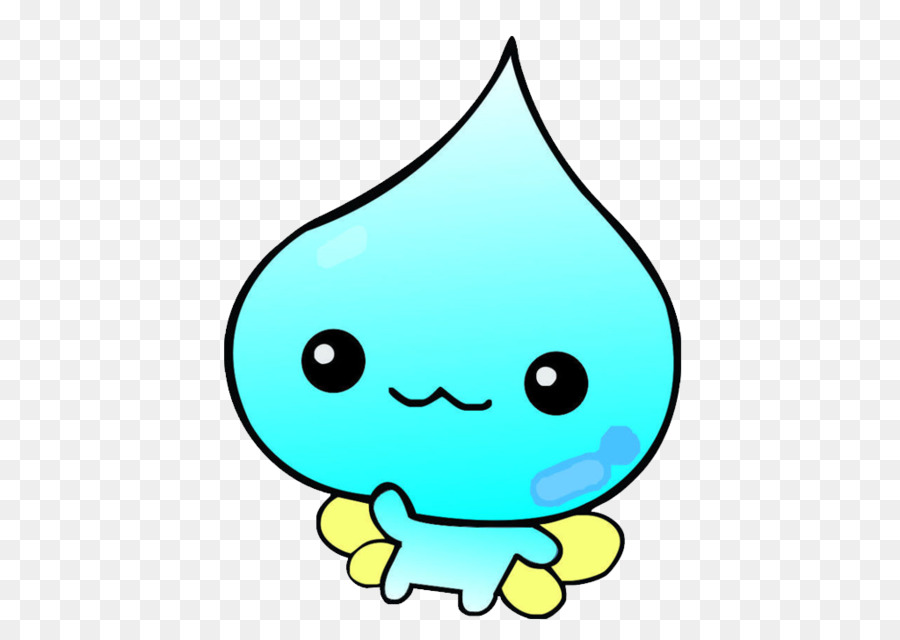 Gouttelette D'eau，Bleu PNG