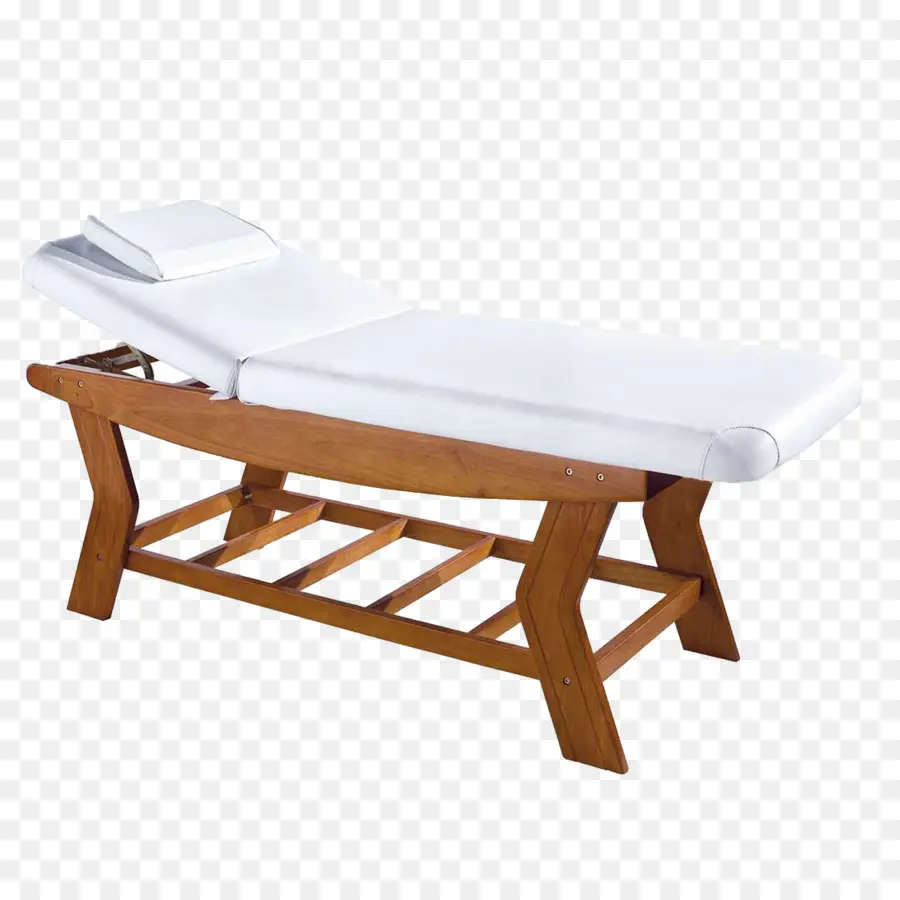 Table De Massage，En Bois PNG