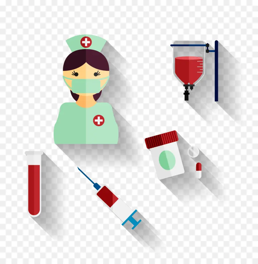 Infirmière，La Médecine PNG