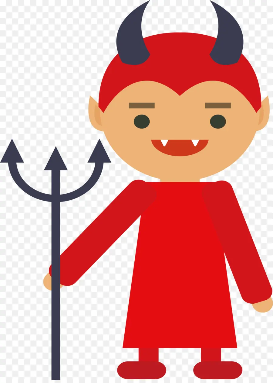 Costume De Diable，Cornes PNG