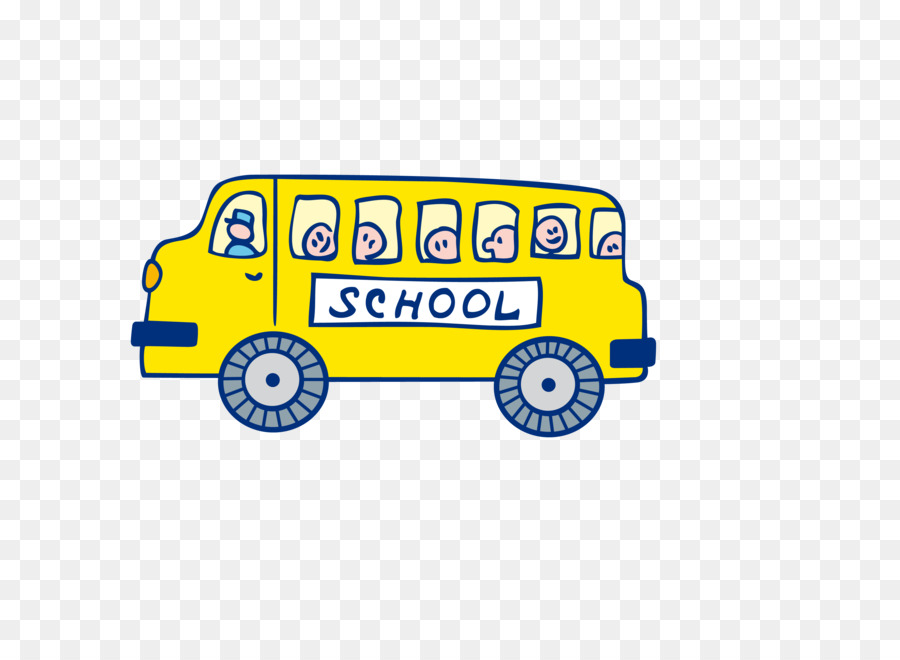 Autobus Scolaire，Jaune PNG