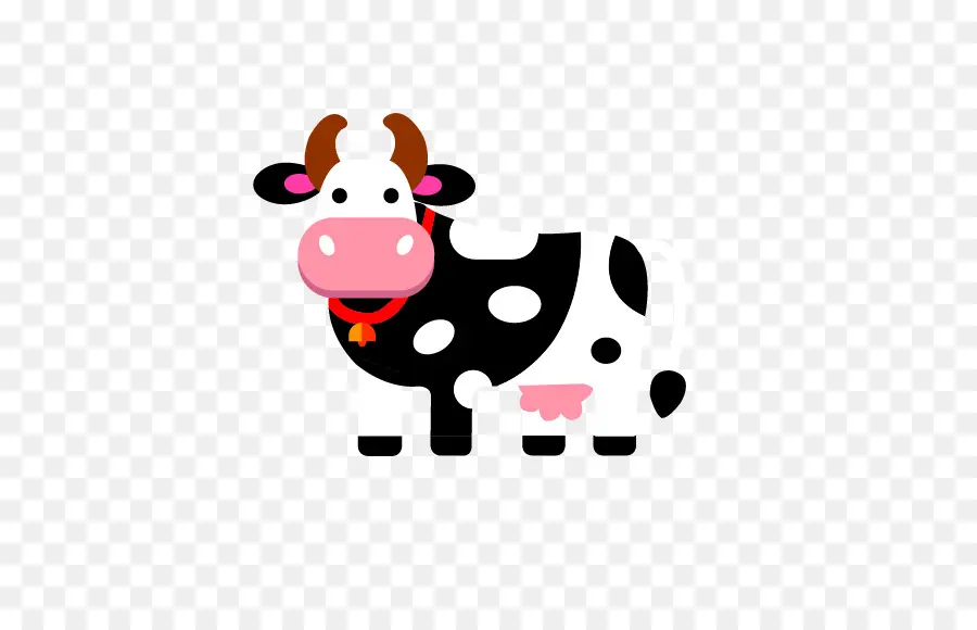 Visage De Vache Mignon，Animal PNG