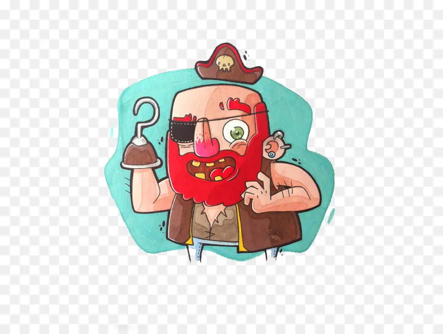 Pirate，Crochet PNG