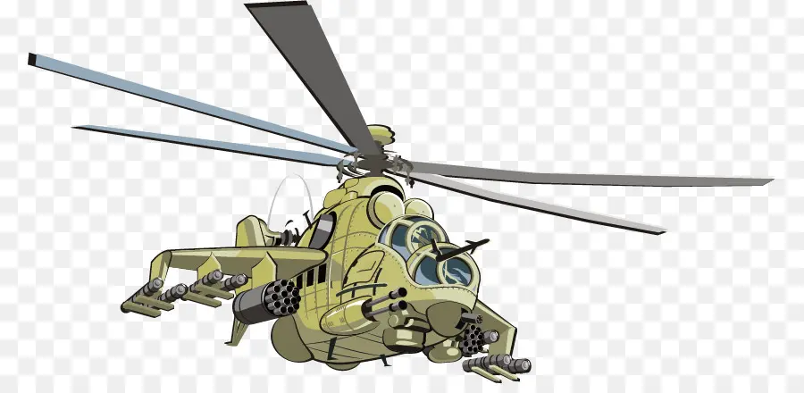 Hélicoptère Militaire，Rotor PNG