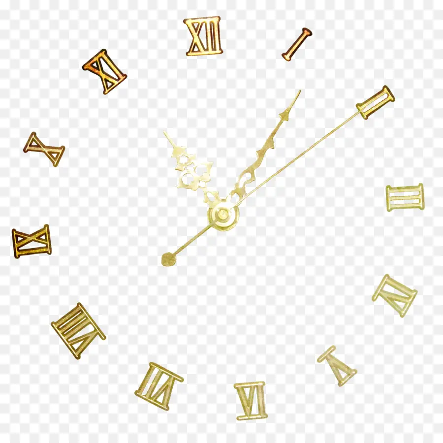 Horloge En Or，Montre PNG