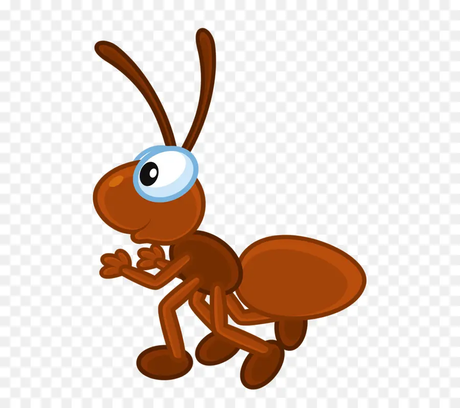 Insecte De Dessin Animé，Brun PNG