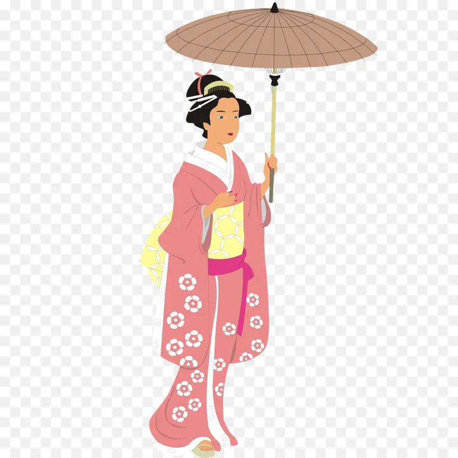 Japon，Kimono PNG