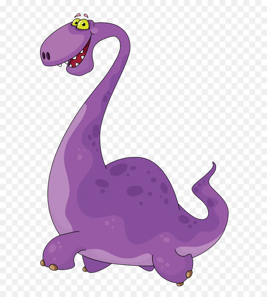 Dinosaure Violet，Animal PNG