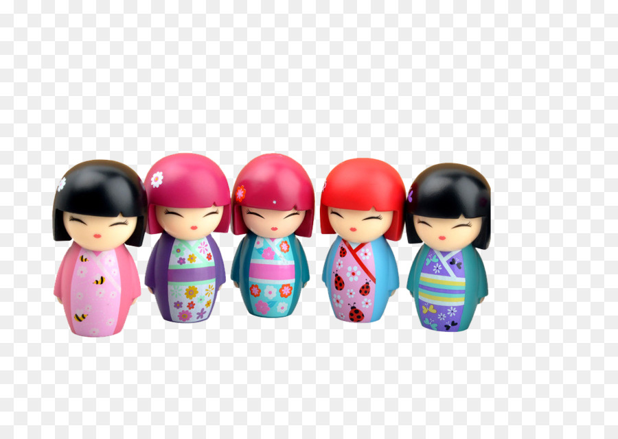 Poupées，Kokeshi PNG