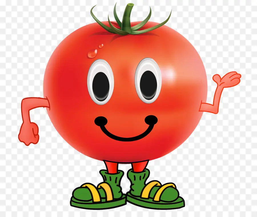 Tomate，Souriant PNG