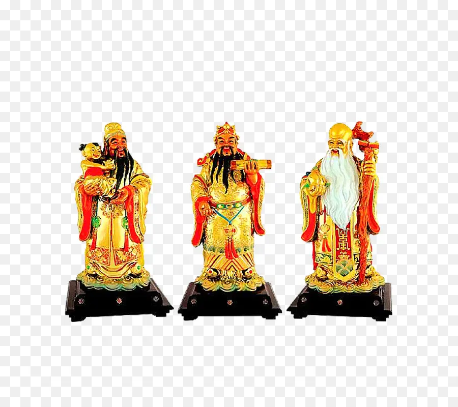 Trois Statues，Figurines PNG