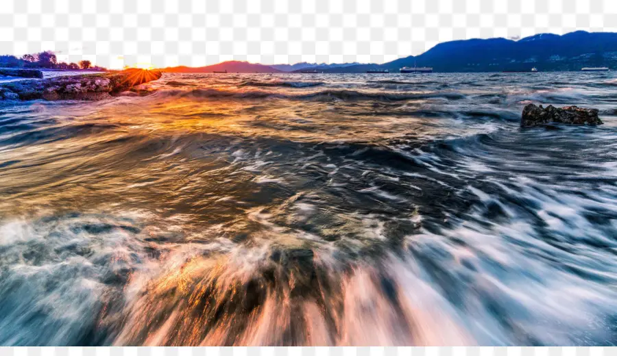 Vagues De L'océan，Flots PNG