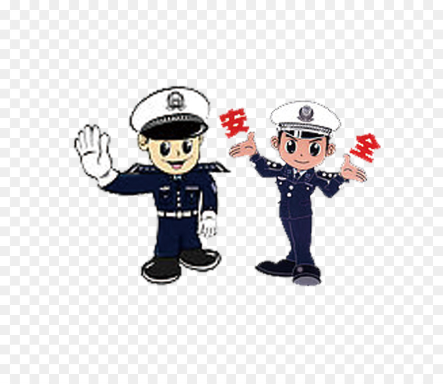 Officier De Police，Dessin Animé PNG