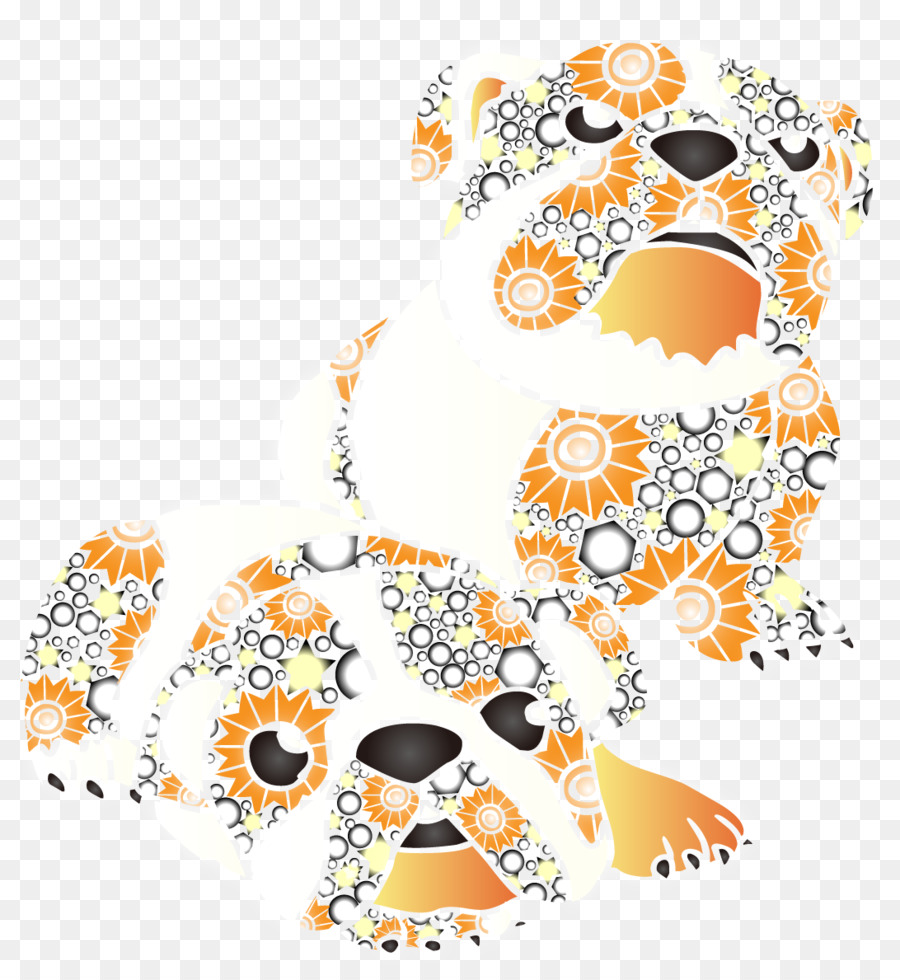 Illustration De Bouledogue，Chien PNG