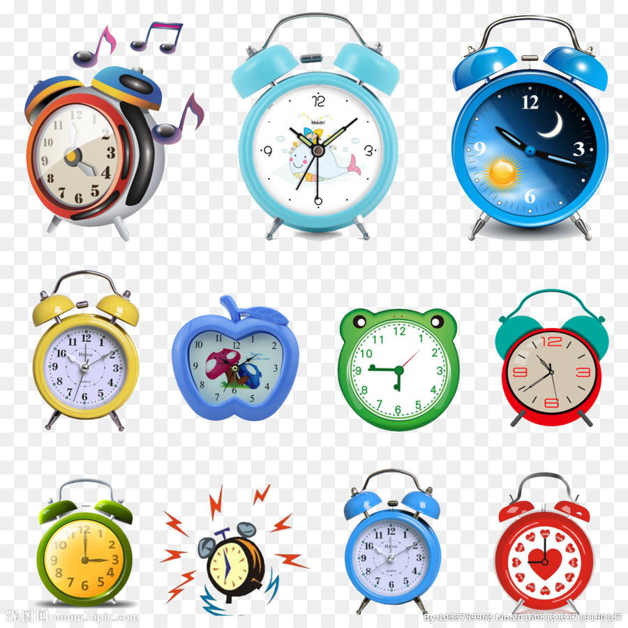 Réveil，Horloge PNG