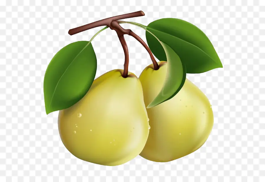 Poires Vertes，Nourriture PNG