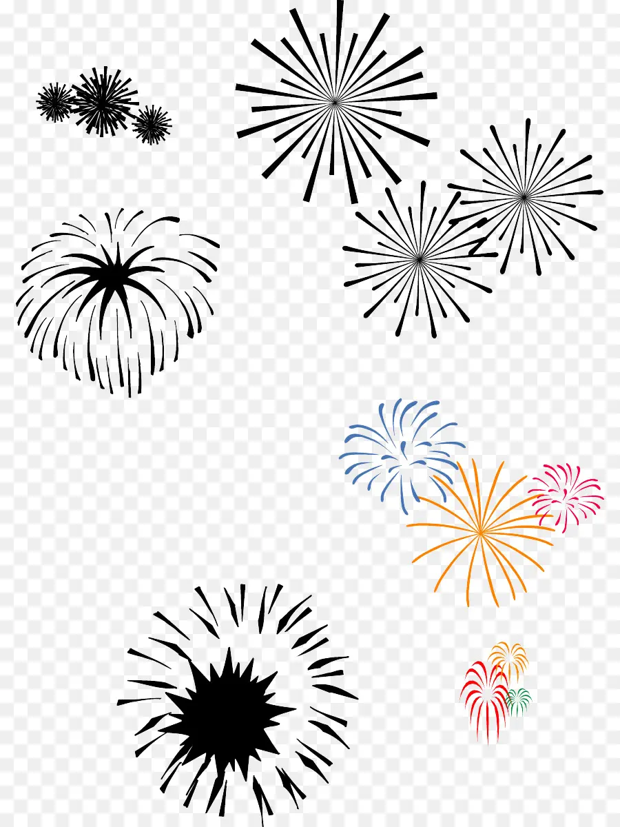 Feux D'artifice，Célébration PNG