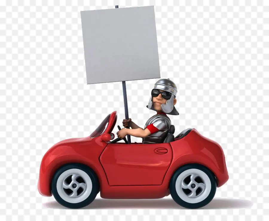 Voiture Jouet，Rouge PNG