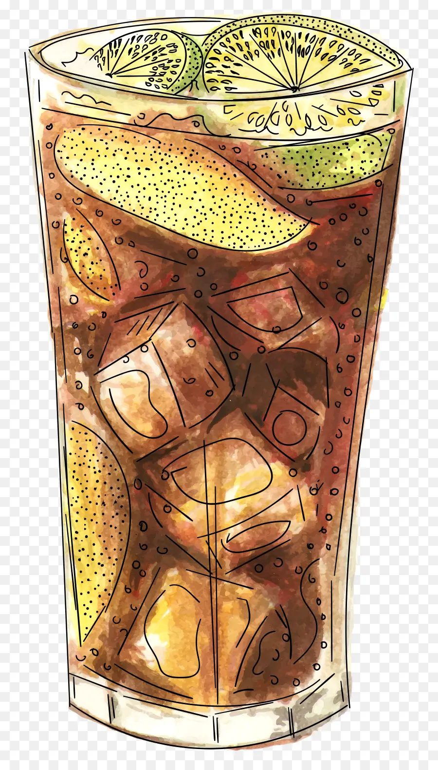 Boisson Glacée，Citron PNG