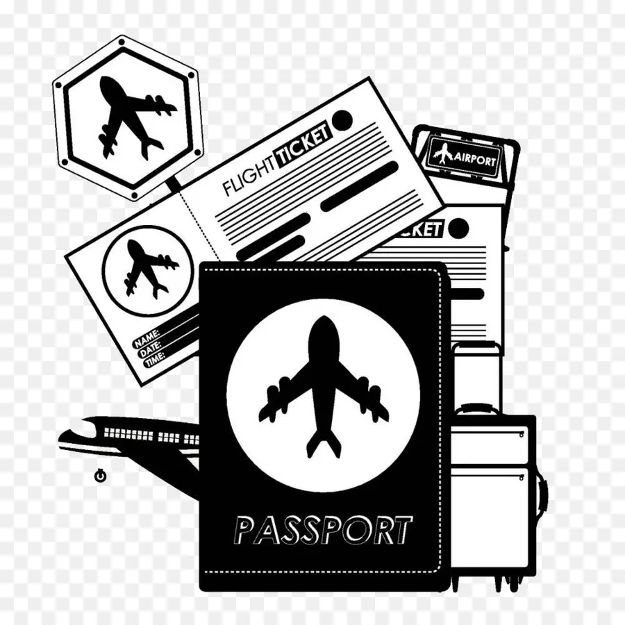 Documents De Voyage，Passeport PNG