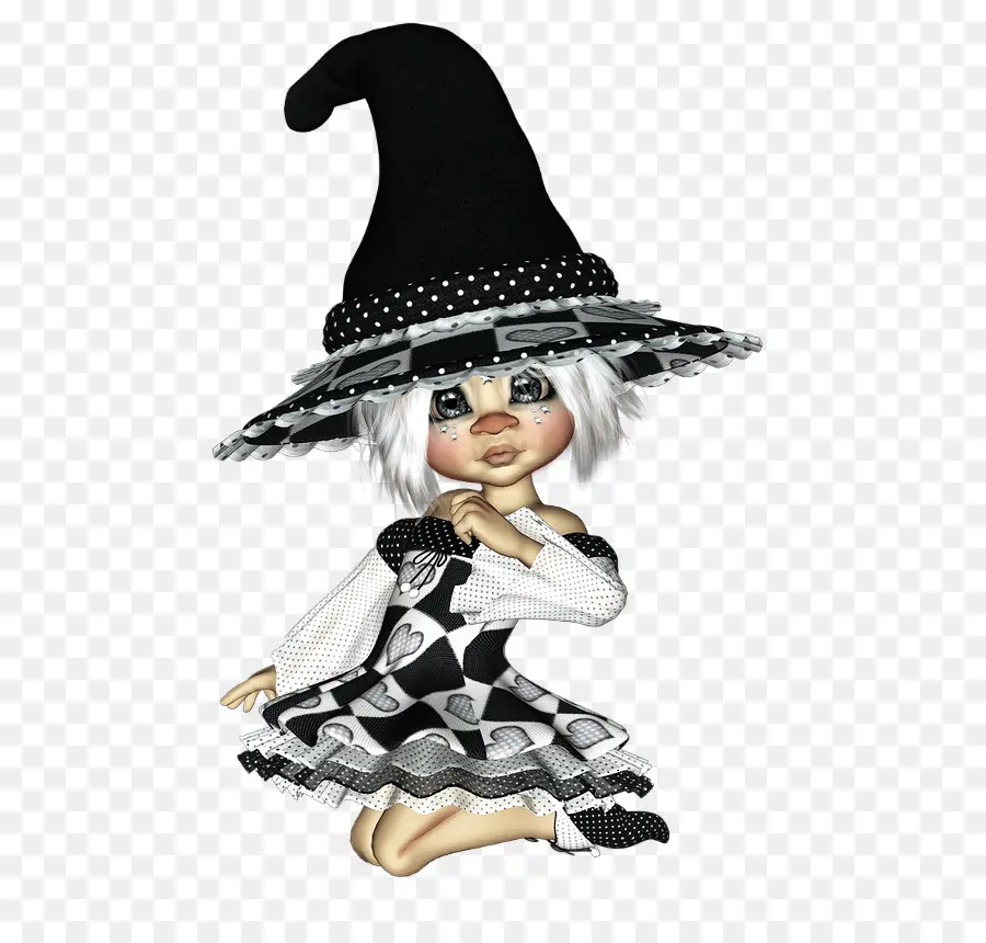 Sorcière Mignonne，Chapeau PNG