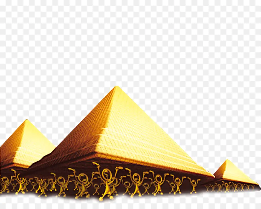 Pyramides D'or，Pyramides PNG