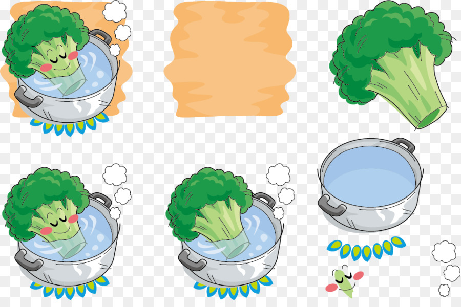 Brocoli，Cuisson PNG