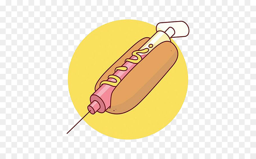 Hot Dog，Moutarde PNG