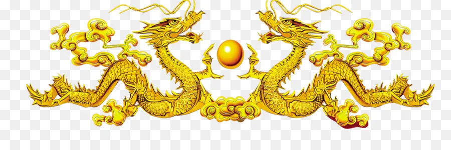 Budaya Tionghoa，Dragon Chinois PNG