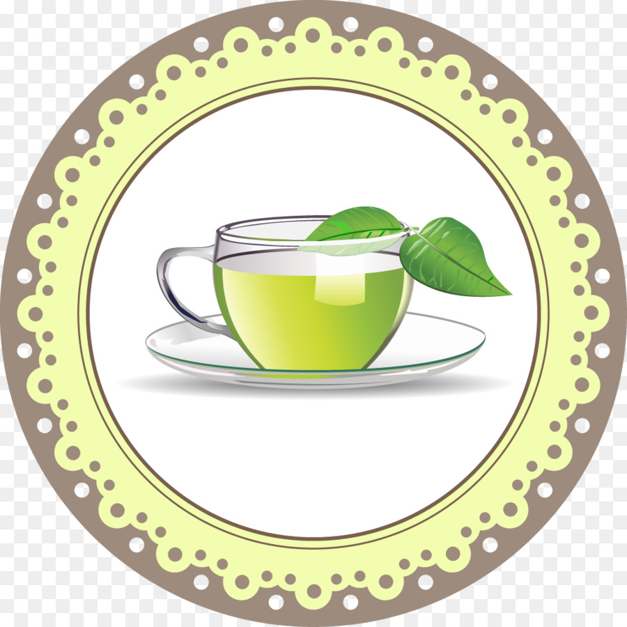 Tasse De Thé Vert，Thé PNG