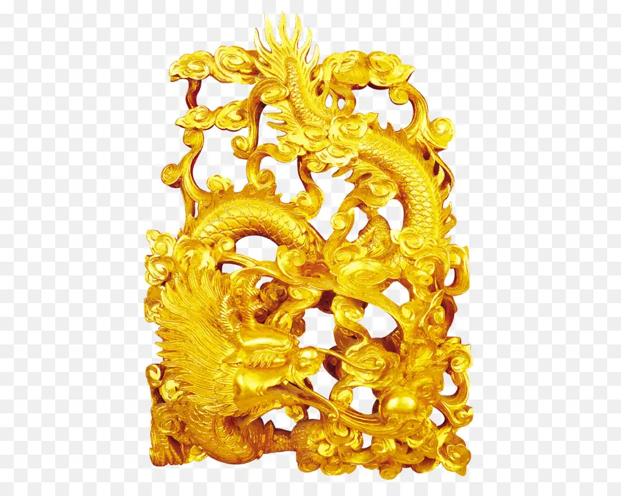 Dragon D'or，Phénix PNG