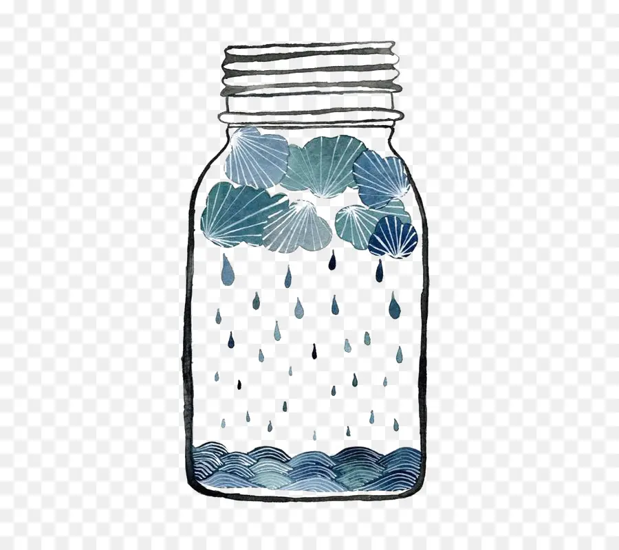 Pluie En Pot，Eau PNG