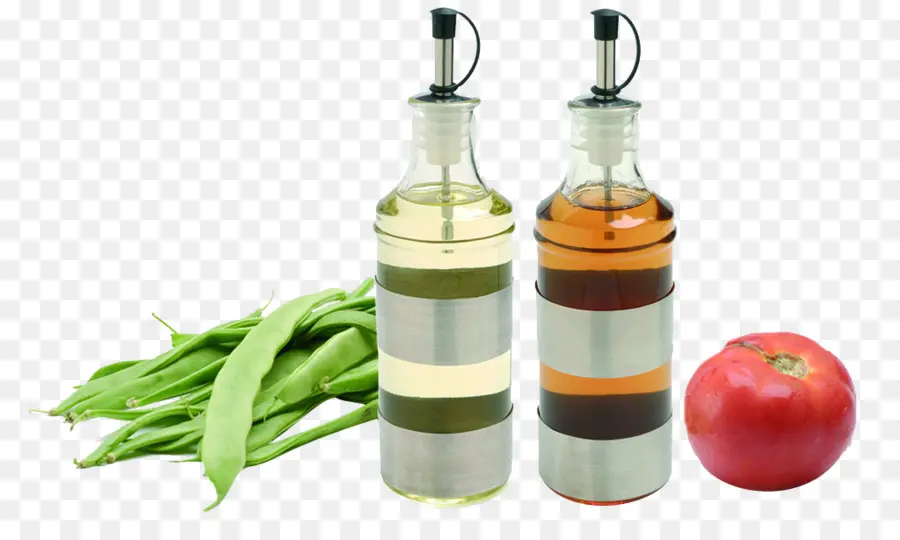 Bouteilles D'huile，Légumes PNG