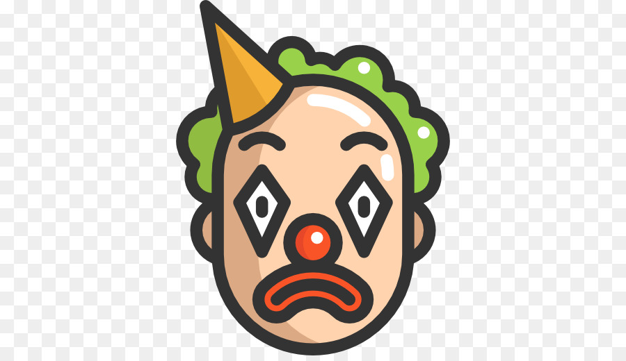 Visage De Clown，Triste PNG