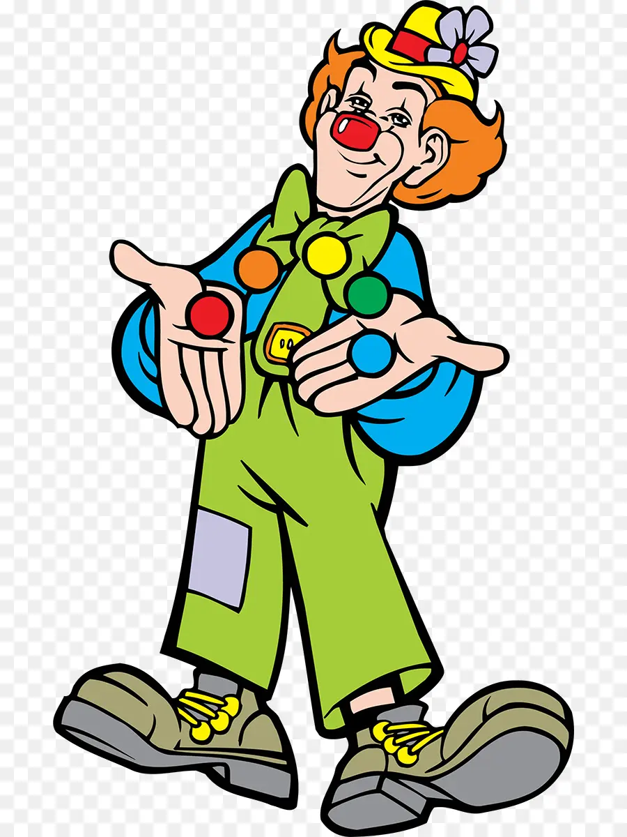 Clown，Jonglerie PNG